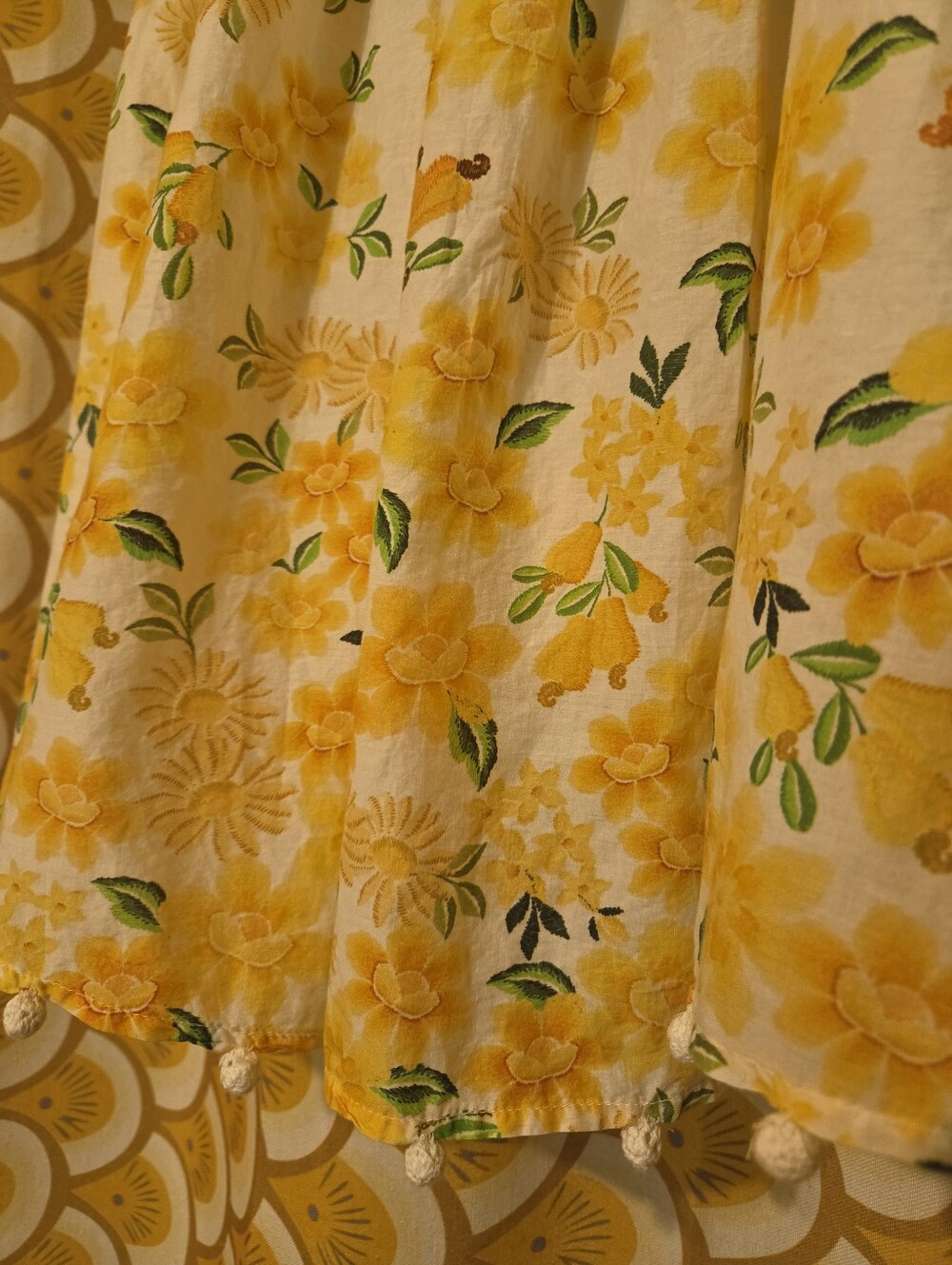 Farm Rio Azaleia Floral Mini Tie Shoulder Dress - Picture 5 of 8